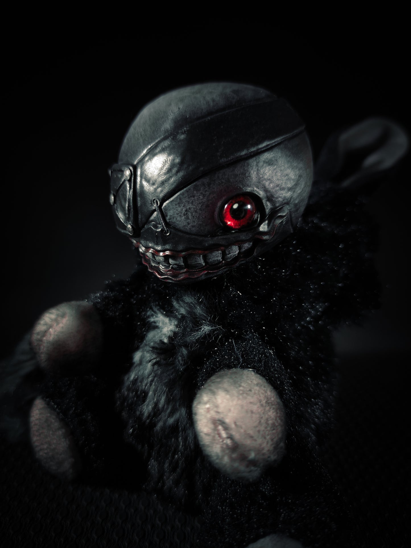 Eyepatch - FRIEND Cryptid Art Doll Plush Toy