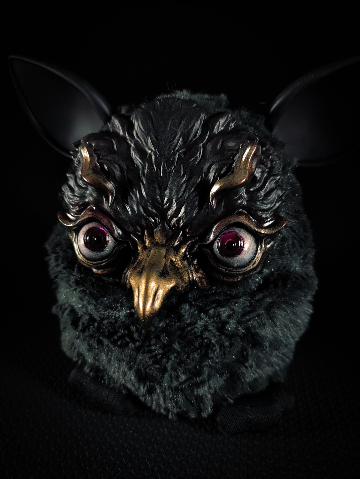 Gothul - Custom Electronic Furby Art Doll Plush Toy