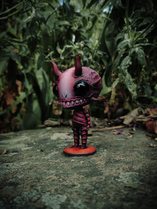 WAEDBERRY (LIMITED EDITION) - OOAK Handpainted resin Gloomberry (Art Toy)