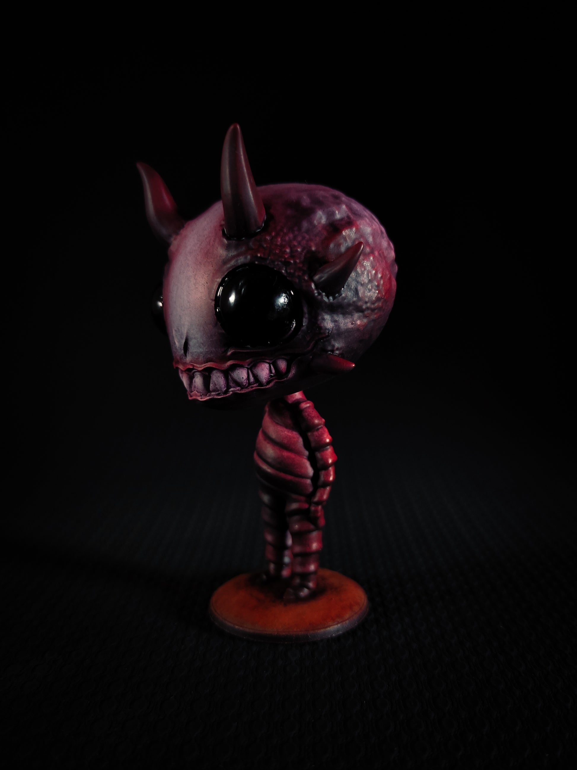 WAEDBERRY (LIMITED EDITION) - OOAK Handpainted resin Gloomberry (Art Toy)