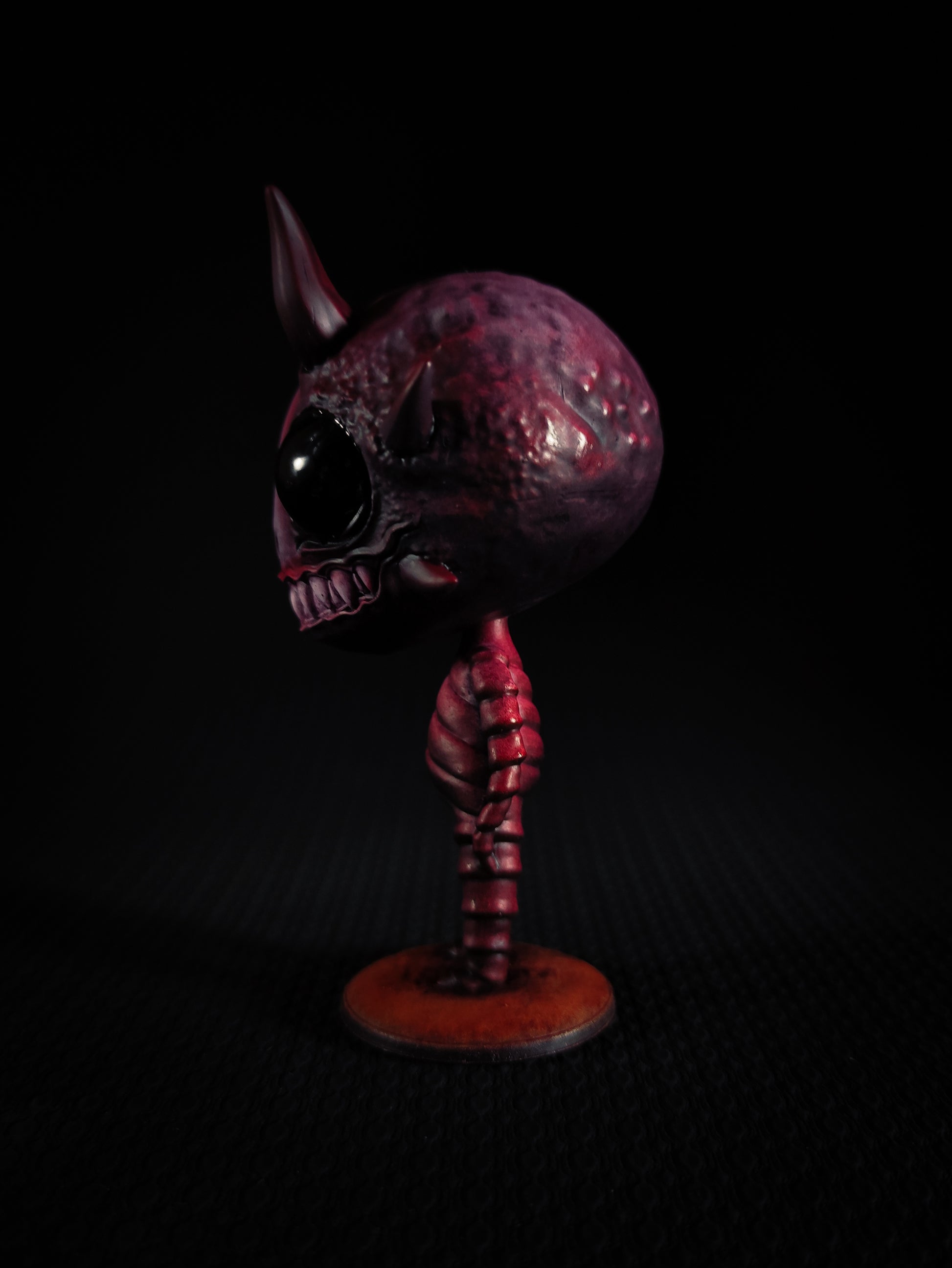 WAEDBERRY (LIMITED EDITION) - OOAK Handpainted resin Gloomberry (Art Toy)