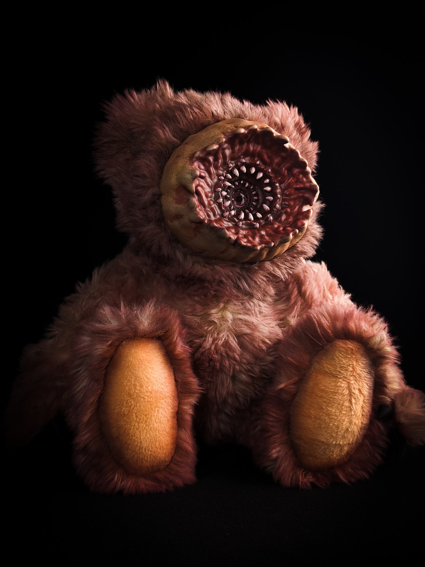 Monstrous Mutation: URCHIN - CRYPTCRITS Handcrafted Gory Mutant Monster Art Doll Plush Toy for Macabre Mavens