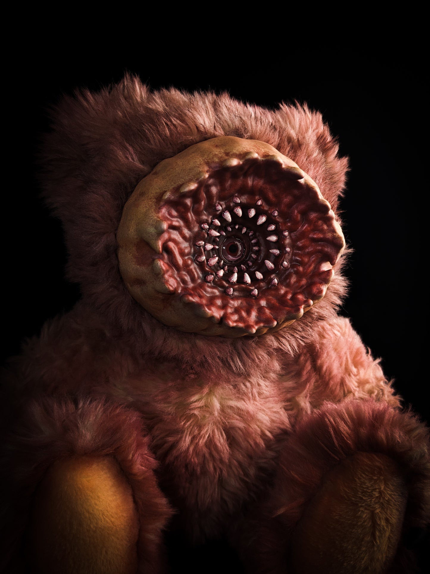 Monstrous Mutation: URCHIN - CRYPTCRITS Handcrafted Gory Mutant Monster Art Doll Plush Toy for Macabre Mavens
