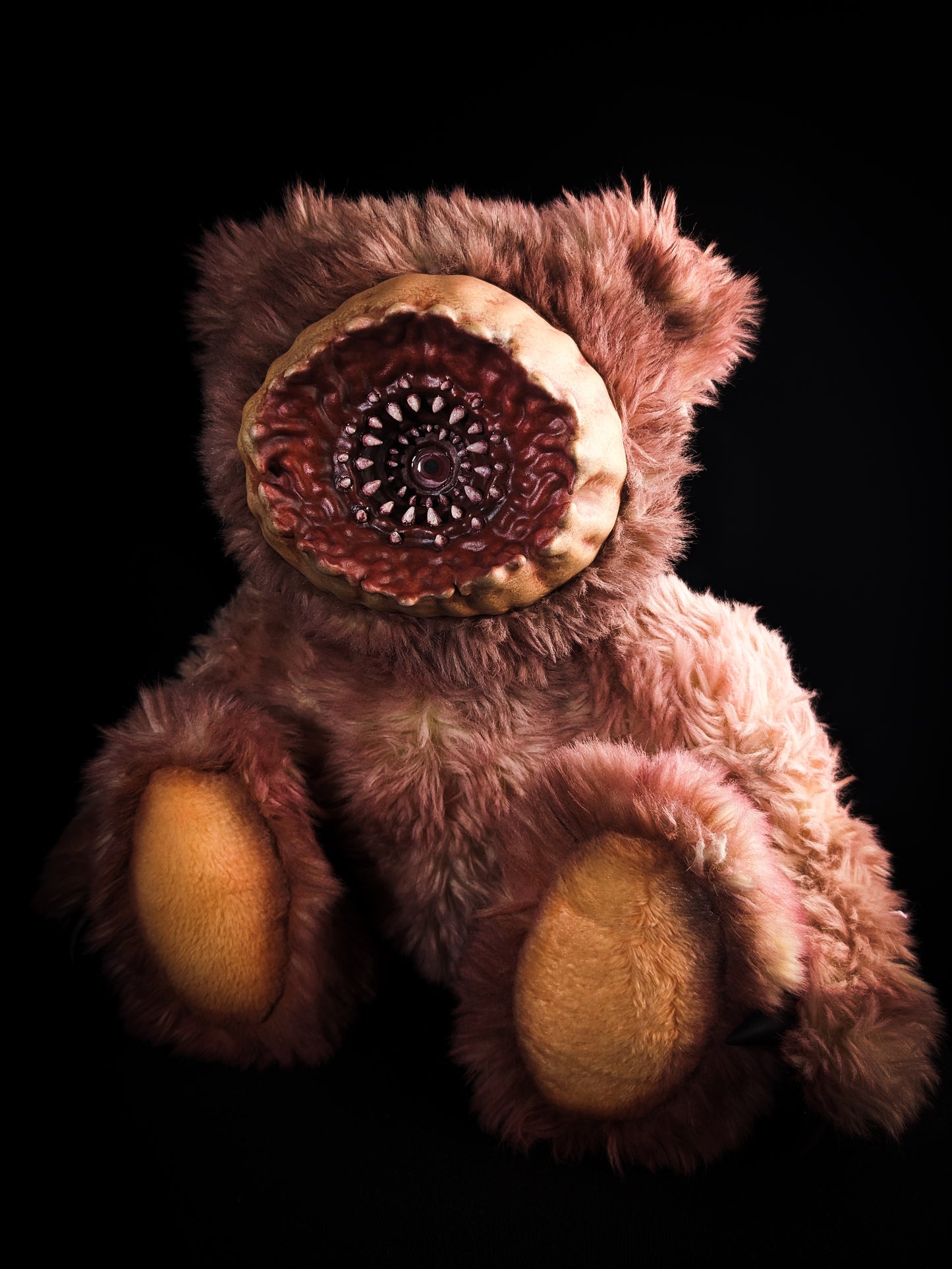 Monstrous Mutation: URCHIN - CRYPTCRITS Handcrafted Gory Mutant Monster Art Doll Plush Toy for Macabre Mavens