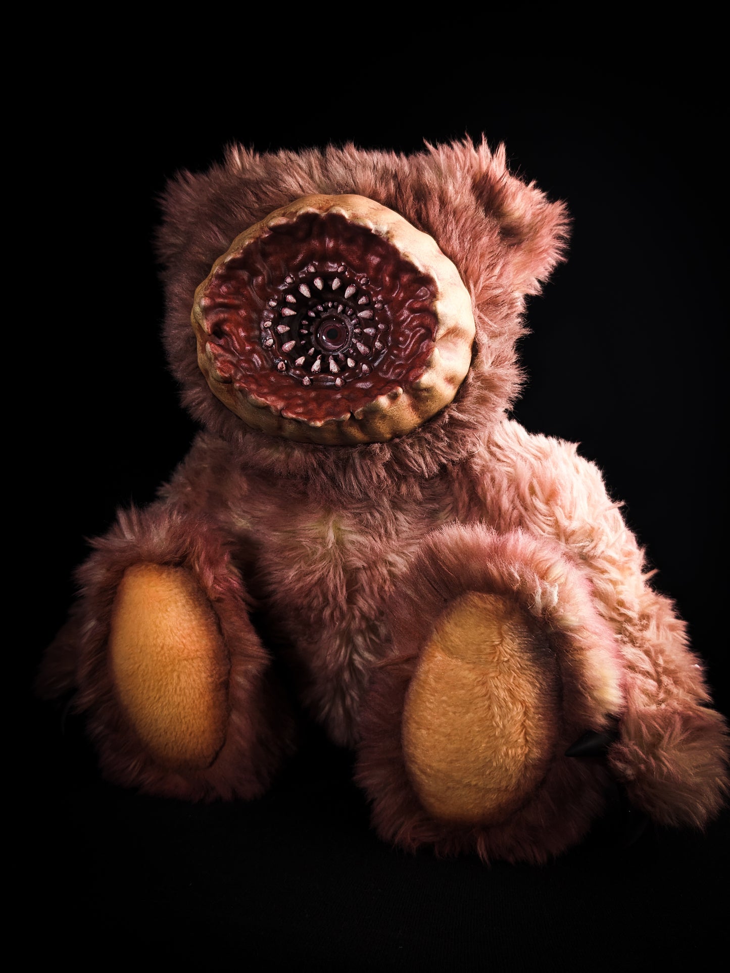 Monstrous Mutation: URCHIN - CRYPTCRITS Handcrafted Gory Mutant Monster Art Doll Plush Toy for Macabre Mavens