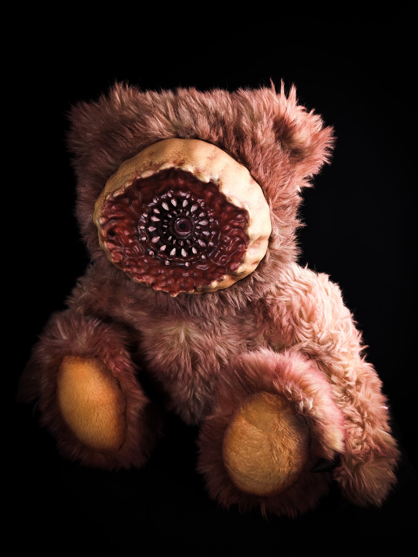 Monstrous Mutation: URCHIN - CRYPTCRITS Handcrafted Gory Mutant Monster Art Doll Plush Toy for Macabre Mavens