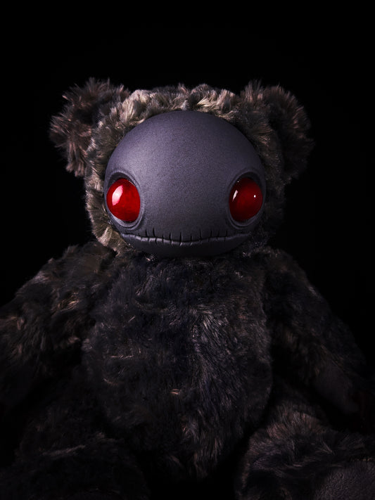 Shadowed Nightmare: LOCUST - CRYPTCRITZ Handcrafted Dark Monster Art Doll Plush Toy for Eccentric Witches