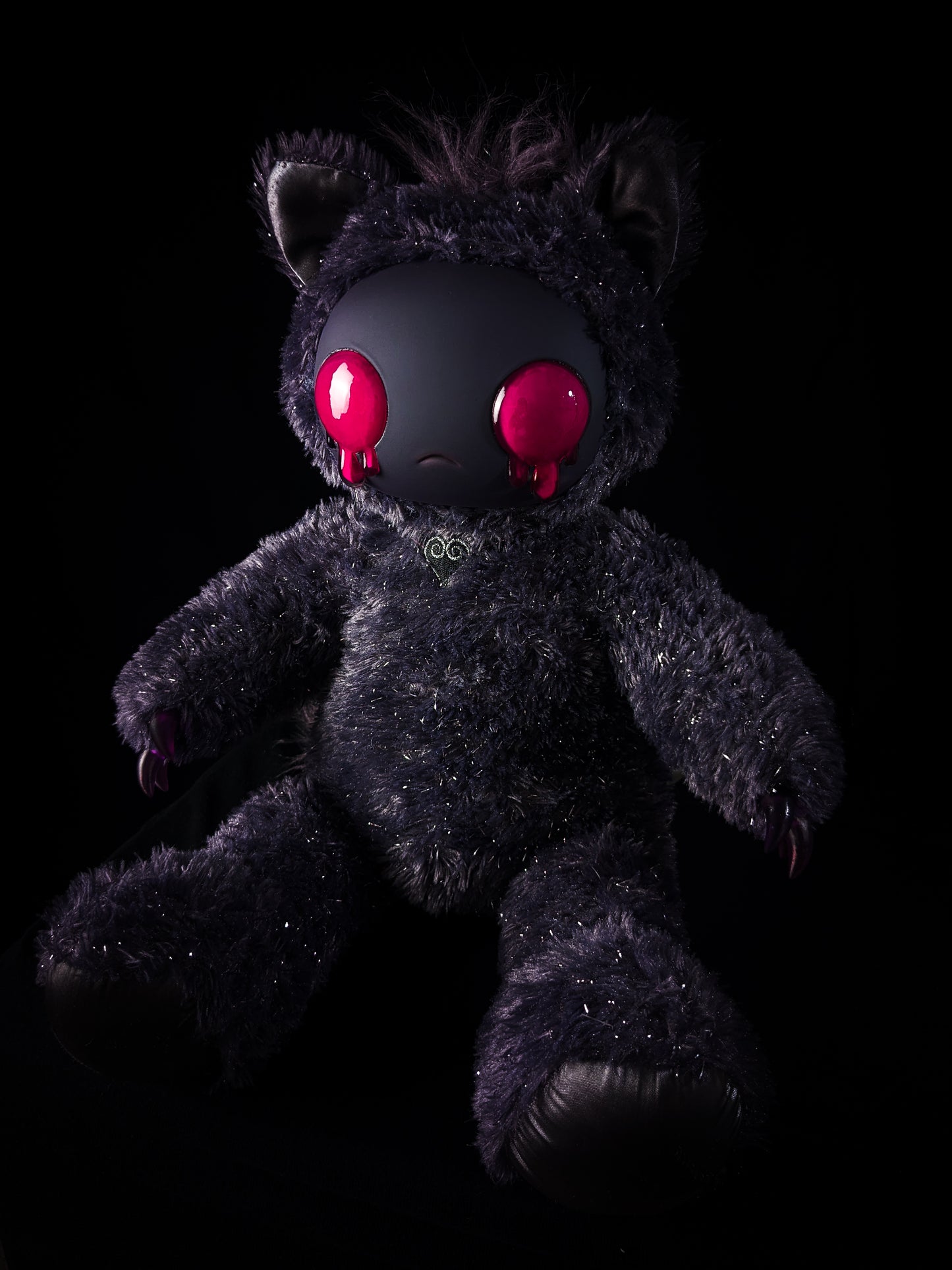 Azazel (Kursed Kitten Ver.) - CRYPTCRITS Monster Art Doll Plush Toy