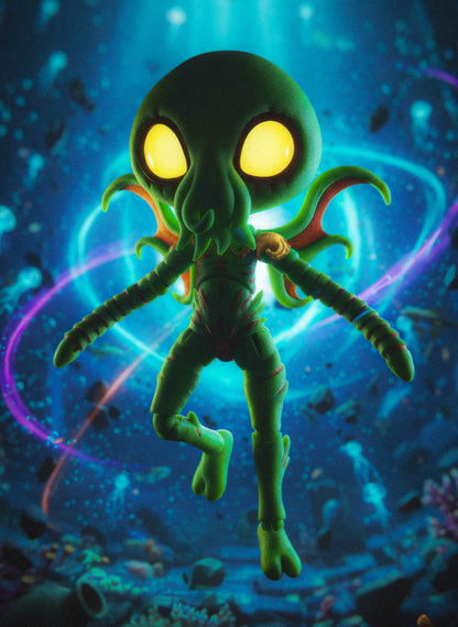 ELDRIBERRY - GLOOMBERRIES Cthulhu Themed Ball Jointed Doll for FDM/Resin Printing