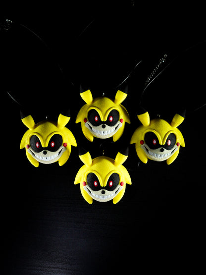 The Cursed Medallion - Christorical Sonichu Inspired Necklace
