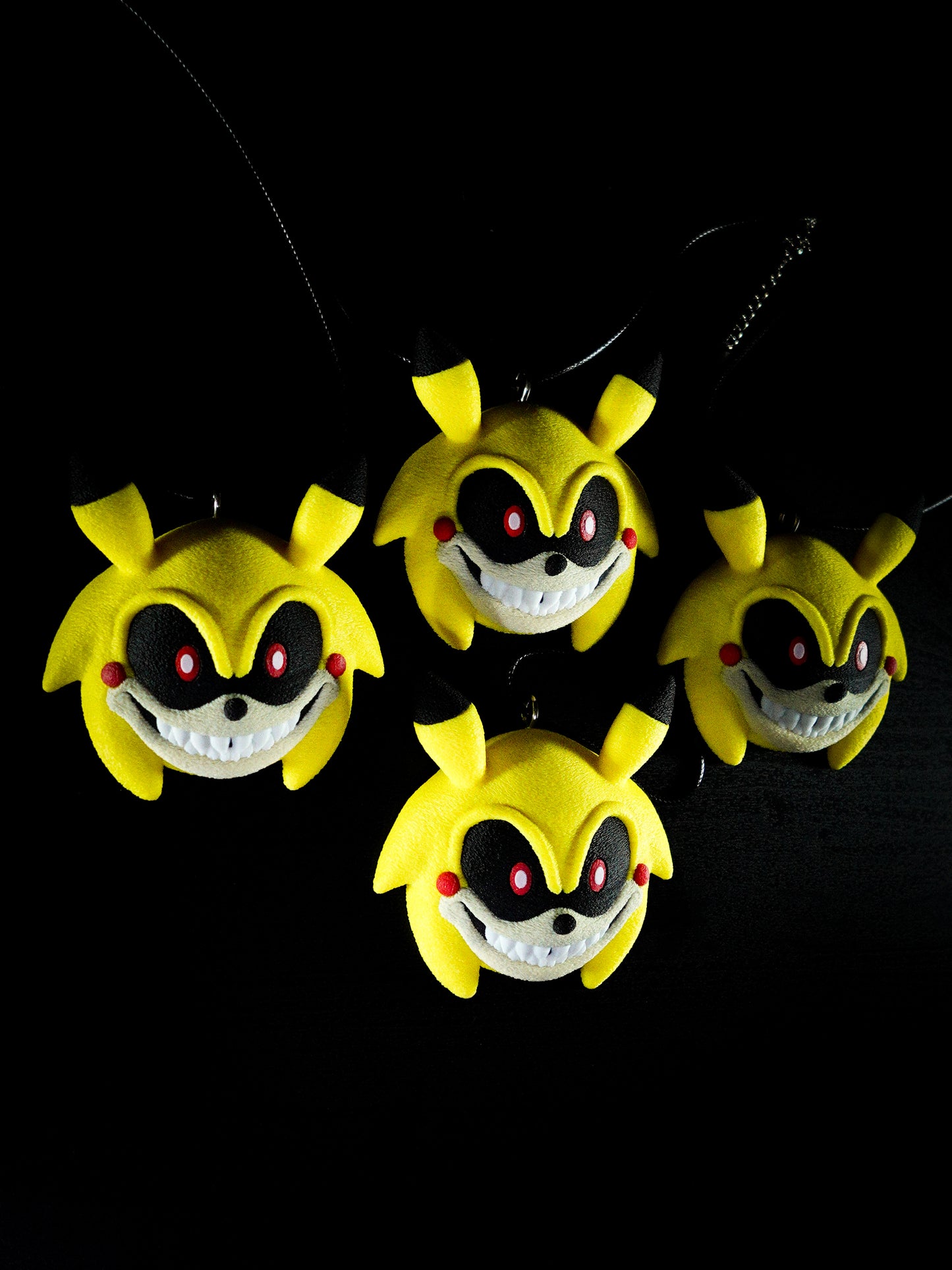 The Cursed Medallion - Christorical Sonichu Inspired Necklace