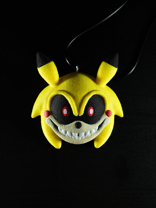 The Cursed Medallion - Christorical Sonichu Inspired Necklace