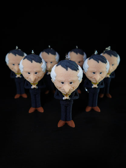 Mr Boss - Smiling Friends Inspired Keychain