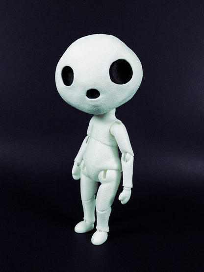 [TOKABERRY BJD ADDON] - KODAMA Head Pack (Ball Jointed Doll) for FDM/Resin Printing