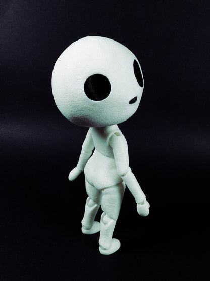[TOKABERRY BJD ADDON] - KODAMA Head Pack (Ball Jointed Doll) for FDM/Resin Printing