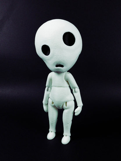 [TOKABERRY BJD ADDON] - KODAMA Head Pack (Ball Jointed Doll) for FDM/Resin Printing
