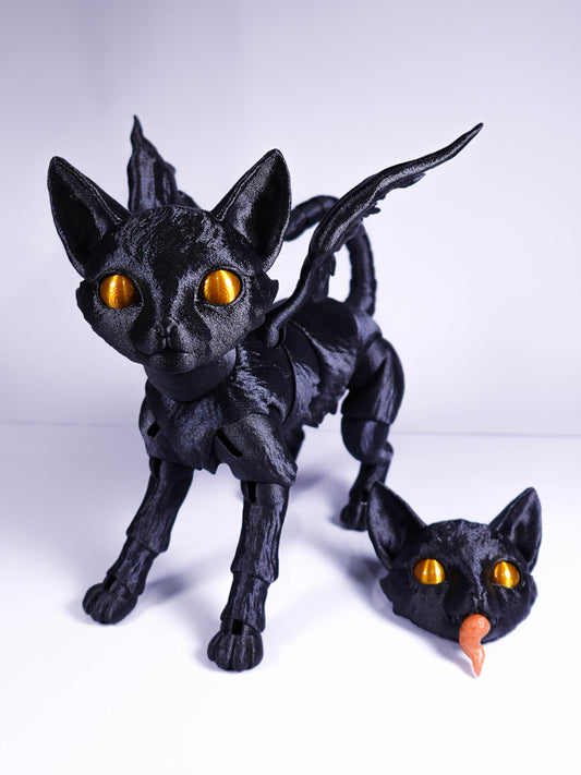 TAR CAT - BJD Death Stranding 2 Chiral Cat Ball Jointed Doll for FDM/Resin Printing