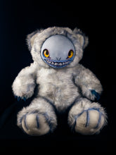 Load image into Gallery viewer, Slithering Snowflake: FRIEND - CRYPTCRITZ Handcrafted Alien Art Doll Plush Toy for Cosmic Dreamers
