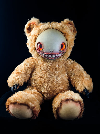 Cinnaclaw: FRIEND - CRYPTCRITZ Handcrafted Alien Art Doll Plush Toy for Cosmic Dreamers