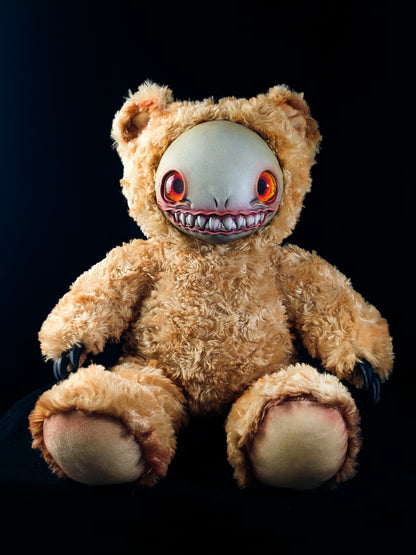 Cinnaclaw: FRIEND - CRYPTCRITZ Handcrafted Alien Art Doll Plush Toy for Cosmic Dreamers