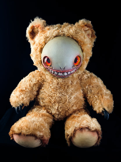 Cinnaclaw: FRIEND - CRYPTCRITZ Handcrafted Alien Art Doll Plush Toy for Cosmic Dreamers