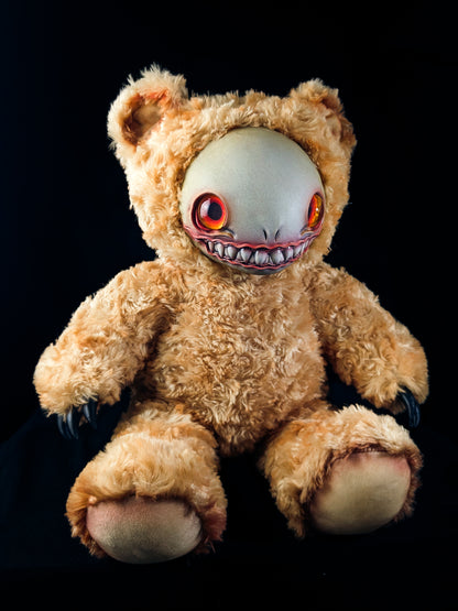 Cinnaclaw: FRIEND - CRYPTCRITZ Handcrafted Alien Art Doll Plush Toy for Cosmic Dreamers
