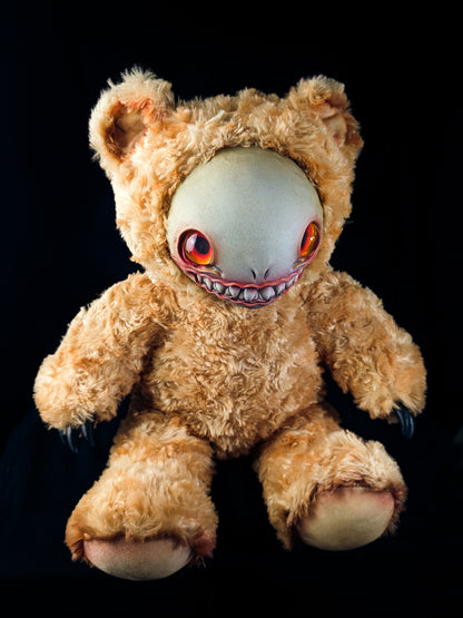 Cinnaclaw: FRIEND - CRYPTCRITZ Handcrafted Alien Art Doll Plush Toy for Cosmic Dreamers