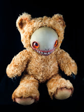Load image into Gallery viewer, Cinnaclaw: FRIEND - CRYPTCRITZ Handcrafted Alien Art Doll Plush Toy for Cosmic Dreamers
