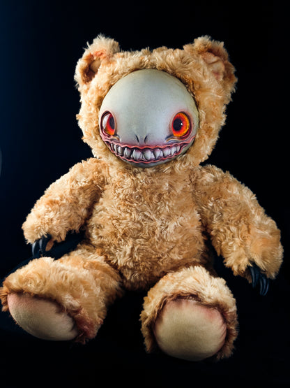 Cinnaclaw: FRIEND - CRYPTCRITZ Handcrafted Alien Art Doll Plush Toy for Cosmic Dreamers