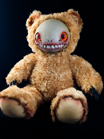 Cinnaclaw: FRIEND - CRYPTCRITZ Handcrafted Alien Art Doll Plush Toy for Cosmic Dreamers