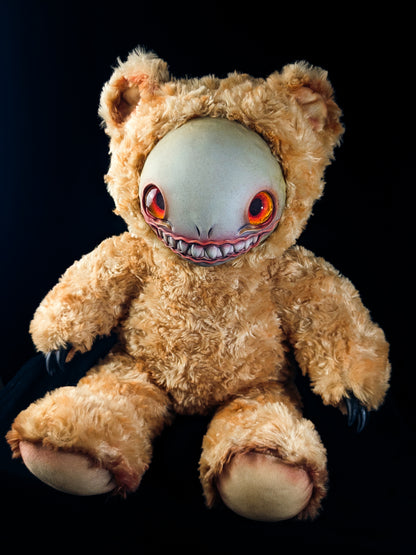 Cinnaclaw: FRIEND - CRYPTCRITZ Handcrafted Alien Art Doll Plush Toy for Cosmic Dreamers
