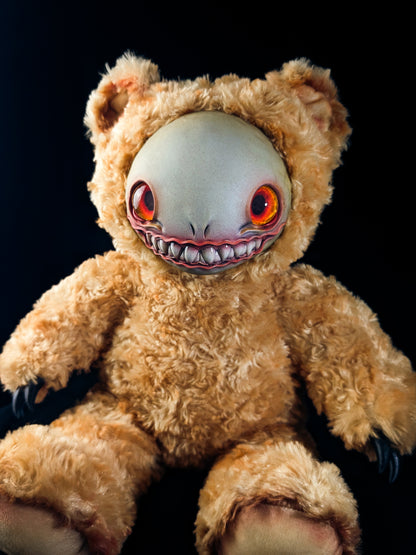Cinnaclaw: FRIEND - CRYPTCRITZ Handcrafted Alien Art Doll Plush Toy for Cosmic Dreamers