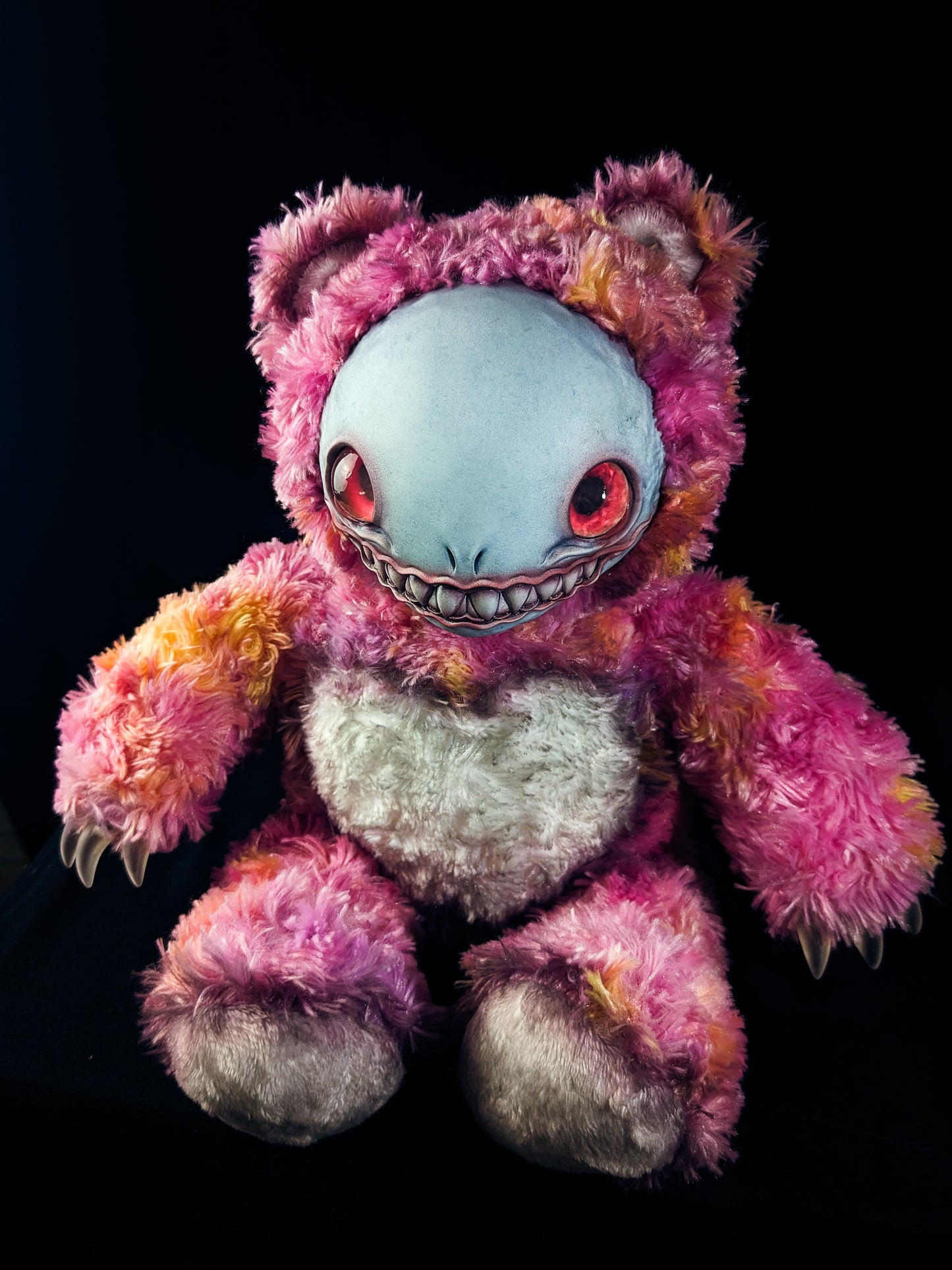 Sour Sting: FRIEND - CRYPTCRITZ Handcrafted Alien Art Doll Plush Toy for Cosmic Dreamers