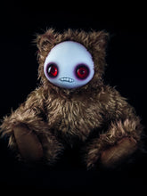 Load image into Gallery viewer, Teething Pains: JITTERS - CRYPTCRITZ Handcrafted Creepy Monster Art Doll Plush Toy for Unhinged Individuals
