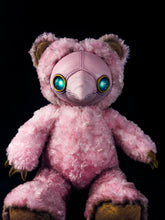 Load image into Gallery viewer, Pink Presence: AMBROISE - CRYPTCRITZ Handcrafted Creepy Cute Plague Doctor Art Doll Plush Toy for Eccentric Souls
