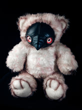 Load image into Gallery viewer, Manic Malpractice: AMBROISE - CRYPTCRITZ Handcrafted Creepy Cute Plague Doctor Art Doll Plush Toy for Eccentric Souls
