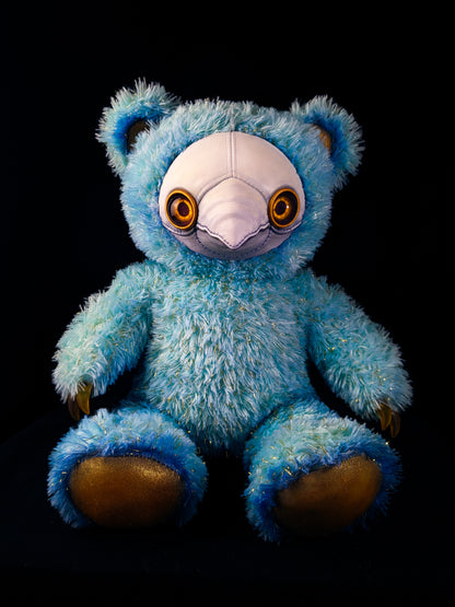 Crazy Capsule: AMBROISE - CRYPTCRITZ Handcrafted Creepy Cute Plague Doctor Art Doll Plush Toy for Eccentric Souls