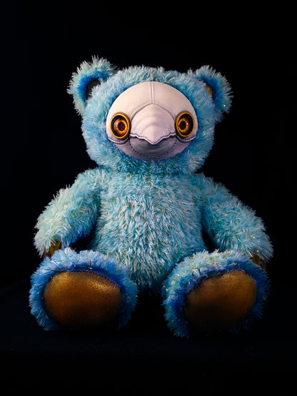 Crazy Capsule: AMBROISE - CRYPTCRITZ Handcrafted Creepy Cute Plague Doctor Art Doll Plush Toy for Eccentric Souls