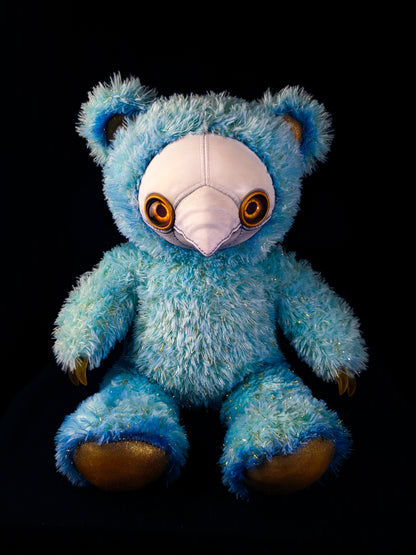 Crazy Capsule: AMBROISE - CRYPTCRITZ Handcrafted Creepy Cute Plague Doctor Art Doll Plush Toy for Eccentric Souls