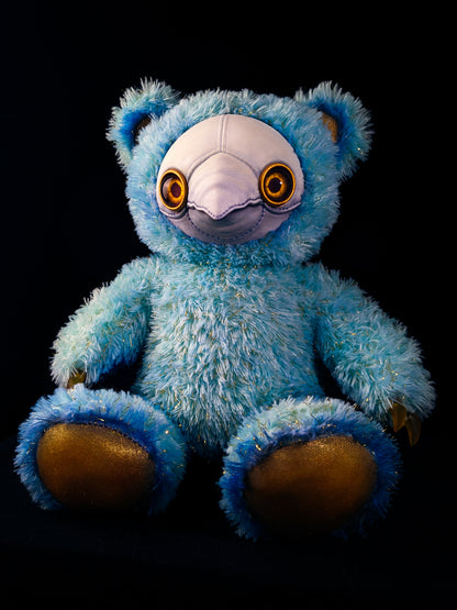 Crazy Capsule: AMBROISE - CRYPTCRITZ Handcrafted Creepy Cute Plague Doctor Art Doll Plush Toy for Eccentric Souls