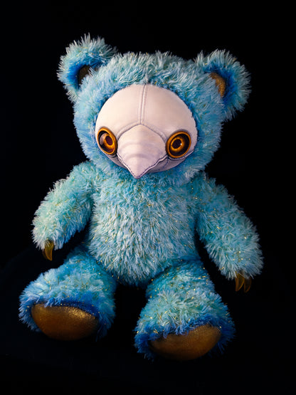 Crazy Capsule: AMBROISE - CRYPTCRITZ Handcrafted Creepy Cute Plague Doctor Art Doll Plush Toy for Eccentric Souls