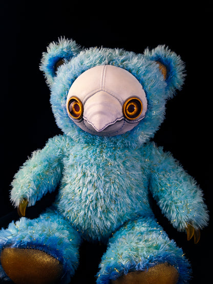 Crazy Capsule: AMBROISE - CRYPTCRITZ Handcrafted Creepy Cute Plague Doctor Art Doll Plush Toy for Eccentric Souls