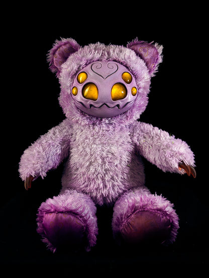 Purple Pincer: ARAKOBE - CRYPTCRITZ Handmade Plush Toy Art Doll for Art Enthusiasts