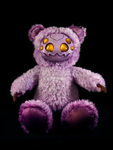 Load image into Gallery viewer, Purple Pincer: ARAKOBE - CRYPTCRITZ Handmade Plush Toy Art Doll for Art Enthusiasts
