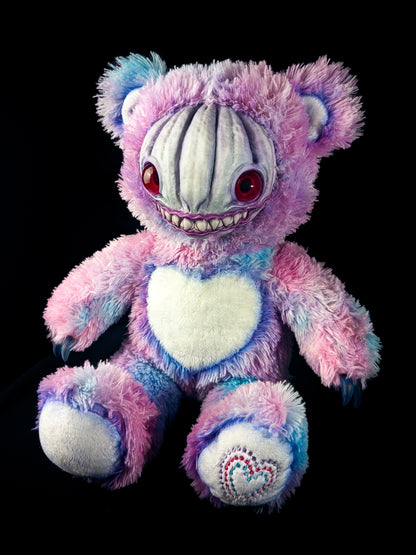 Cosmic Rot: HAUNTVESTER - CRYPTCRITZ Handcrafted Creepy Cute Halloween Pumpkin Art Doll Plush Toy for Spooky Souls
