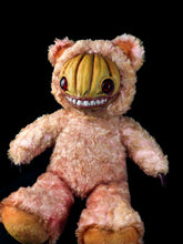 Load image into Gallery viewer, Pumpkin Spite: HAUNTVESTER - CRYPTCRITZ Handcrafted Creepy Cute Halloween Pumpkin Art Doll Plush Toy for Spooky Souls
