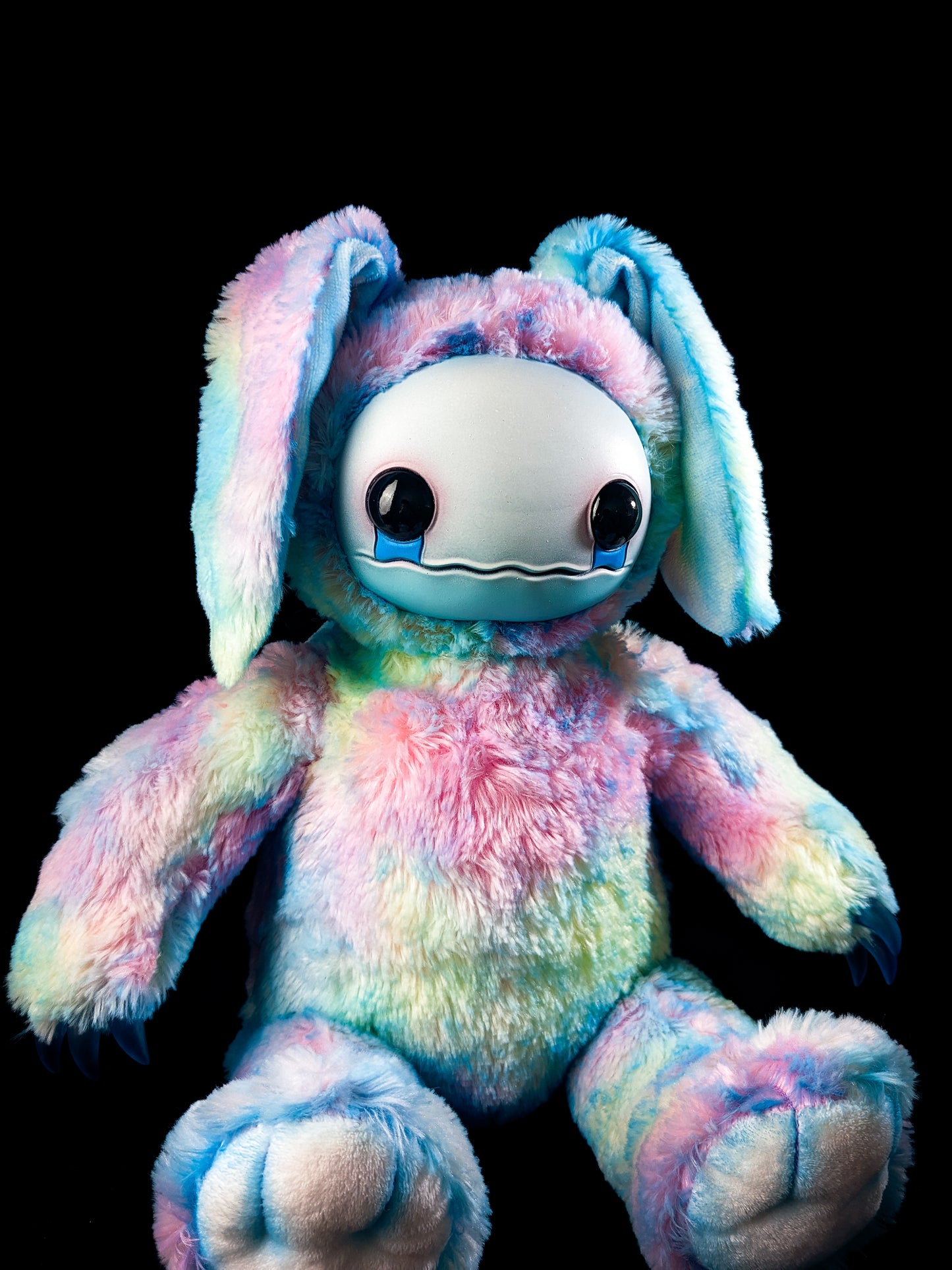 Fuzzy Furrington (Rainbow Hare Ver.) - CRYPTCRITZ Monster Art Doll Plush Toy