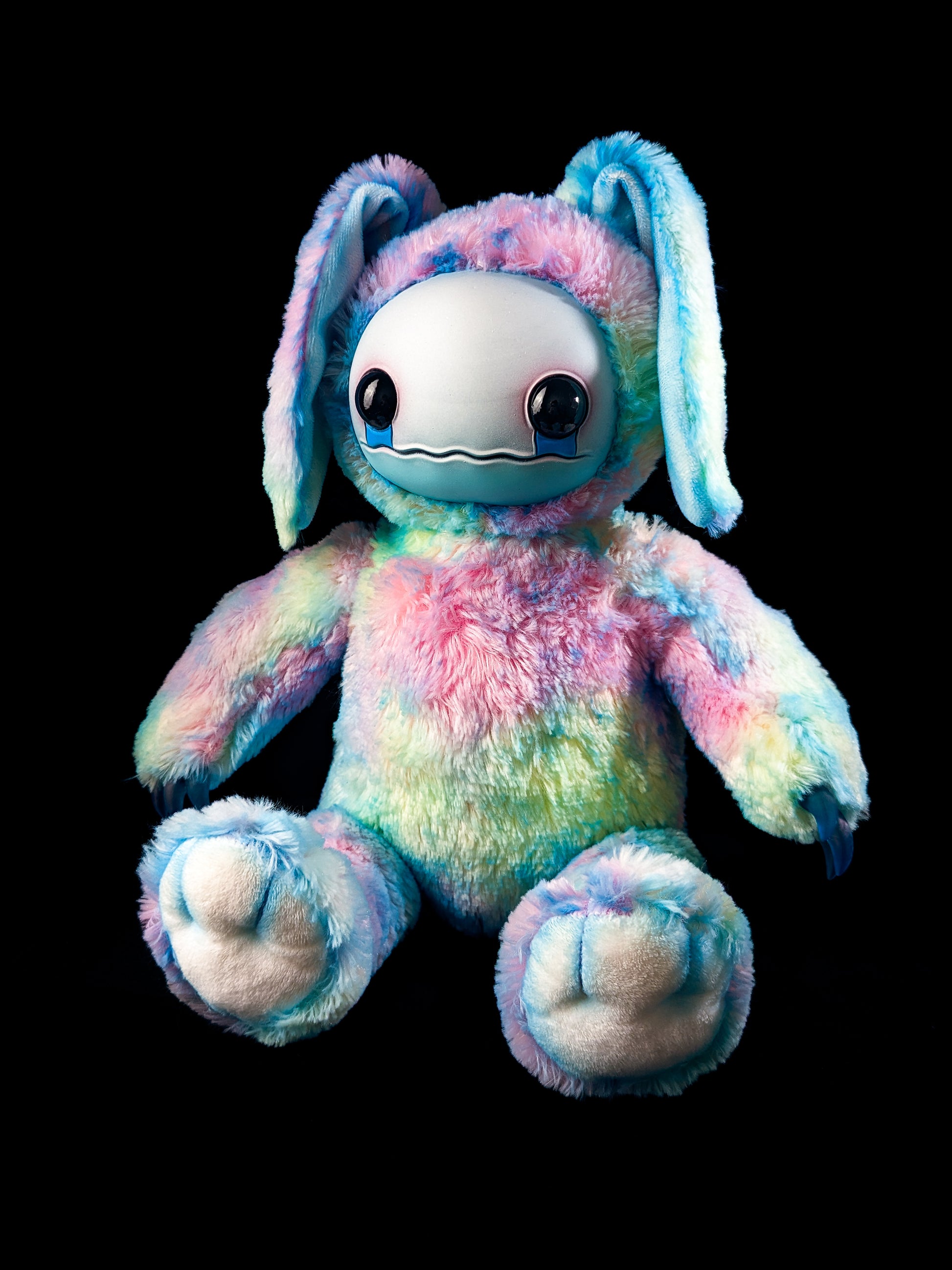 Fuzzy Furrington (Rainbow Hare Ver.) - CRYPTCRITZ Monster Art Doll Plush Toy
