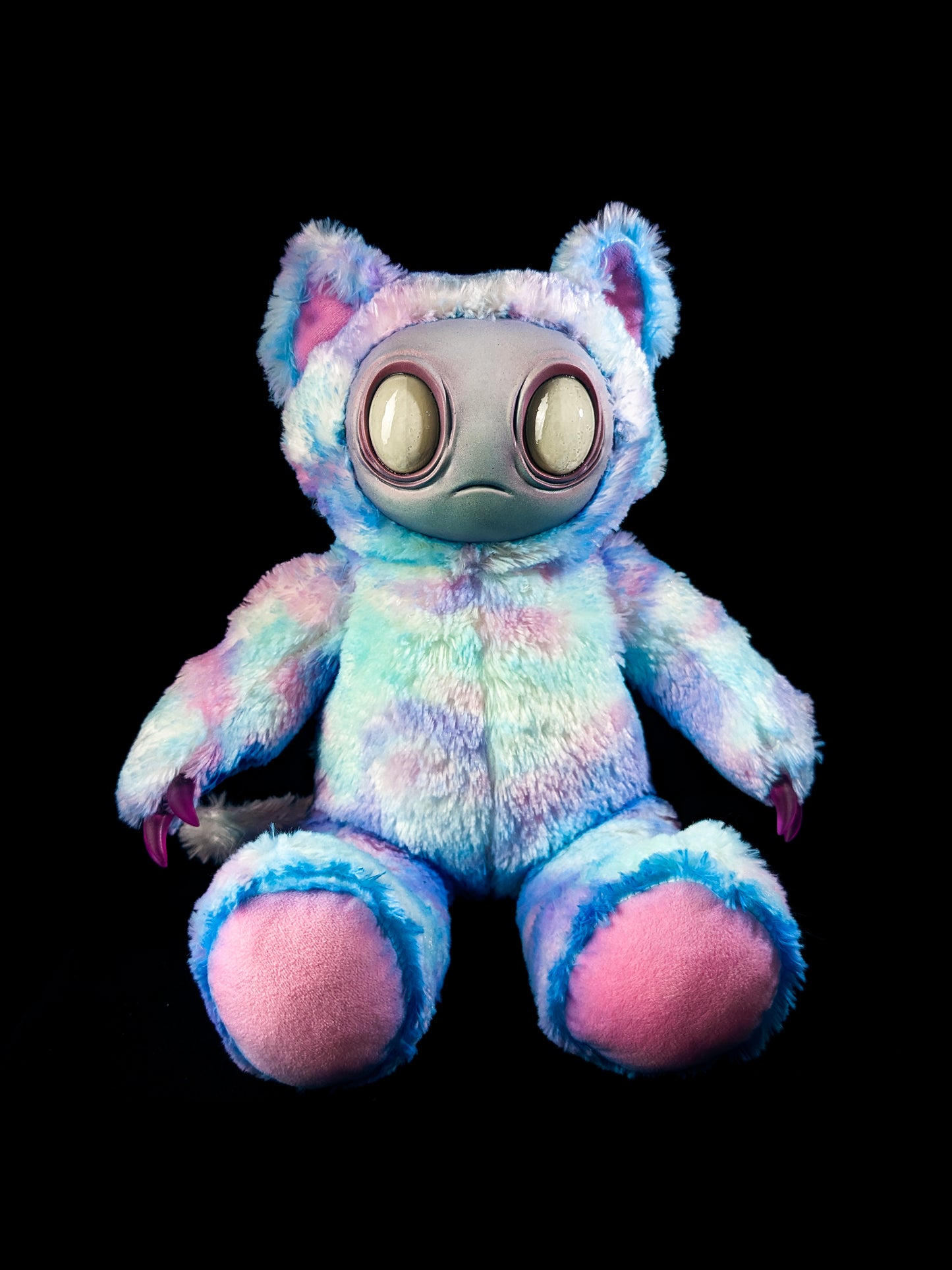 Candy Cat: MEEPORO - CRYPTCRITS Handmade Mystical Woodland Spirit Art Doll Plush Toy for Enigmatic Wanderers