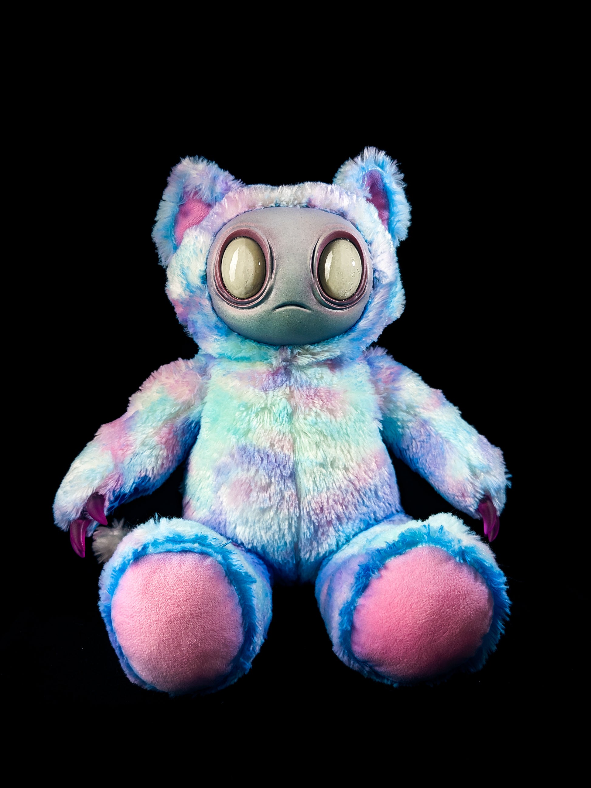 Candy Cat: MEEPORO - CRYPTCRITS Handmade Mystical Woodland Spirit Art Doll Plush Toy for Enigmatic Wanderers